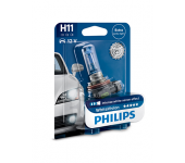 Автолампа H11 12V 55W (PGJ19-2) White Vision 3700K +60% 12362WHVB1 PHILIPS