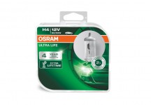 Автолампа  H4 12V 60/55W (P43t-38) ULTRA LIFE  (DuoBox)  64193ULT_HCB OSRAM