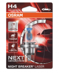 Автолампа  H4  12V 60/55W (P43t-38) Night Breaker Laser +150% (64193NL-01B) OSRAM