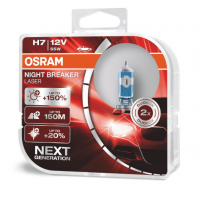 Автолампа  H7 12V 55W (PX26d)  Night Breaker Laser +150% (DuoBox) 64210NL_HCB OSRAM