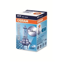 Автолампа  H7  12V 55W (PX26d) SUPER +30% (1 шт) 64210SUP  OSRAM