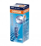 Автолампа  H1 12V 55W (P14.5s) SUPER +30 % яркости (1 шт) 64150SUP  OSRAM